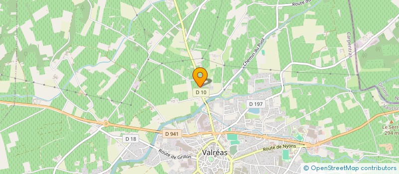 localisation de l'entreprise CONSERVATOIRE DES METIERS ET TRADITIONS D'AUTREFOIS EN PROVENCE à GRILLON