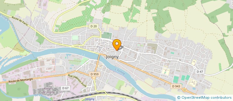 localisation de l'entreprise CONSERVATOIRE DES SCIENCES ET TECHNIQUES FORESTIERES à NOGENT-SUR-VERNISSON