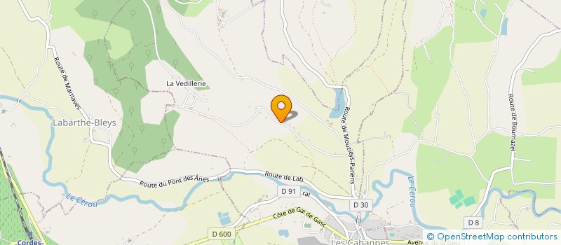 localisation de l'entreprise CONSERVATOIRE DES TRADITIONS CULINAIRES ARTISANALES à CORDES-SUR-CIEL