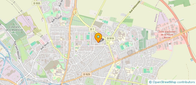 localisation de l'entreprise CONSERVATOIRE INTERNATIONAL CINEMATOGRAPHIQUE ET AUDIOVISUEL à AMIENS
