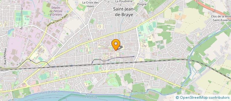 localisation de l'entreprise CONSERVATOIRE NATIONAL DU CHRYSANTHEME PAUL LEMAIRE à SAINT-JEAN-DE-BRAYE