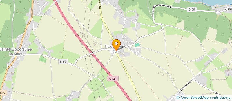 localisation de l'entreprise CONSERVATOIRE SITES NATURELS NORMANDIE  SAINTE-OPPORTUNE-LA-MARE