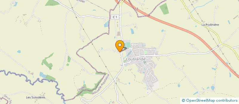 localisation de l'entreprise CONSERVERIE BODET  MAULEON