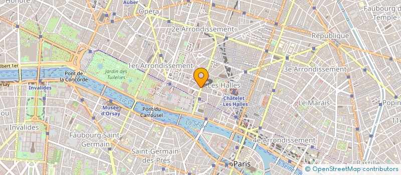 localisation de l'entreprise CONSERVERIE COLETTE NADAUD à PARIS