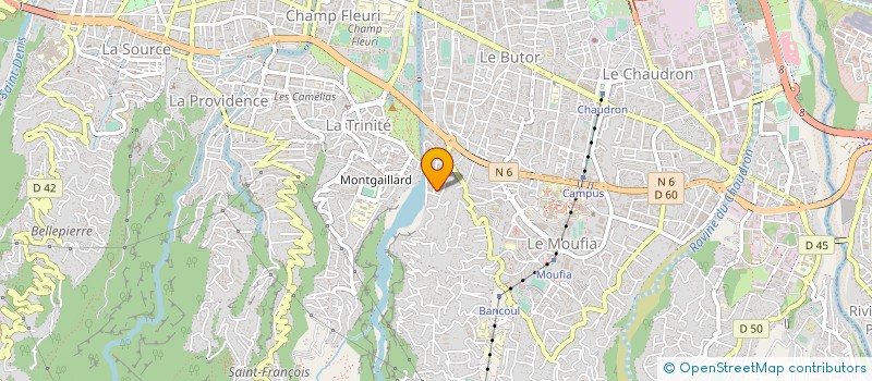 localisation de l'entreprise CONSERVERIE DE L'OCEAN INDIEN  SAINT-DENIS