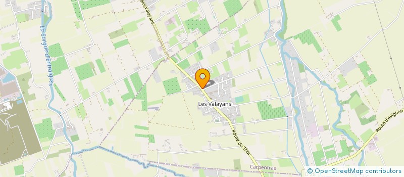 localisation de l'entreprise CONSERVERIE DES VALAYANS à PERNES-LES-FONTAINES