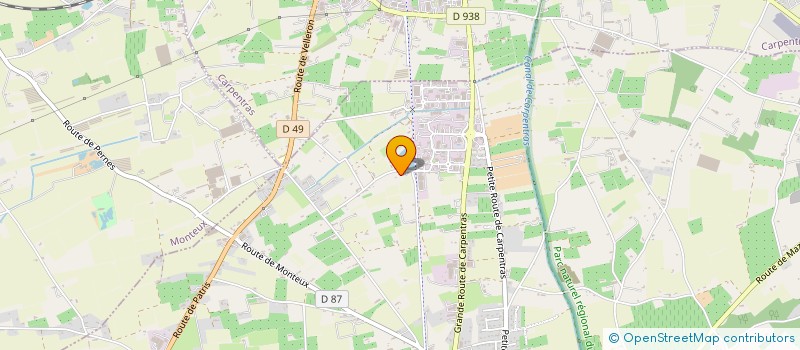 localisation de l'entreprise CONSERVERIE RAYNAUD  PERNES-LES-FONTAINES