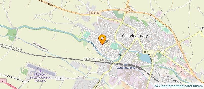 localisation de l'entreprise CONSERVERIES DE CASTELNAUDARY à CASTELNAUDARY