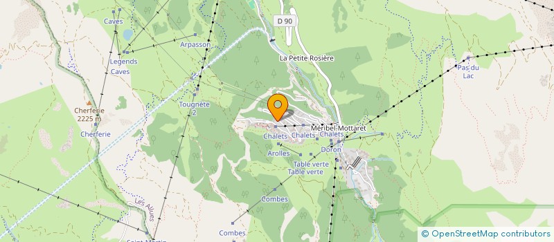 localisation de l'entreprise CONSIALIMMO  LES ALLUES