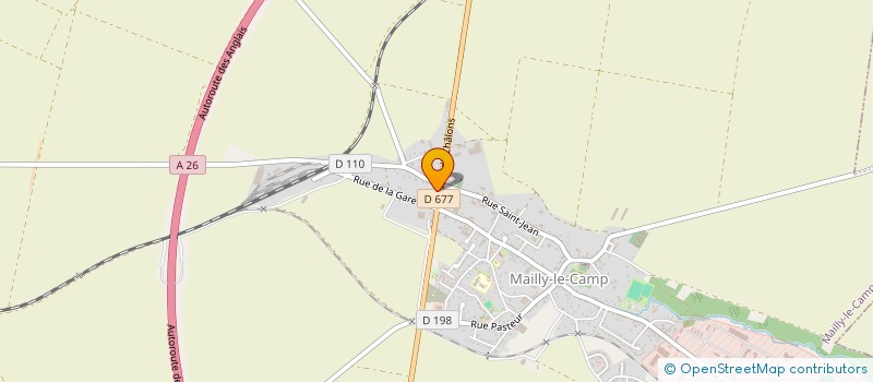 localisation de l'entreprise CONSIAN IMMO à MAILLY-LE-CAMP