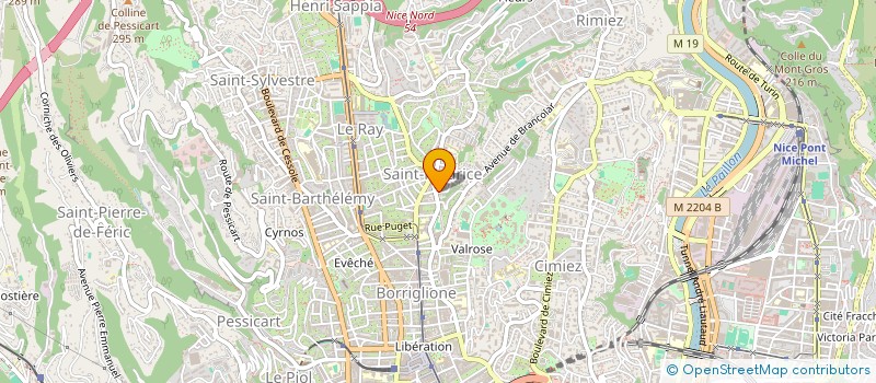 localisation de l'entreprise CONSIDERNET à NICE
