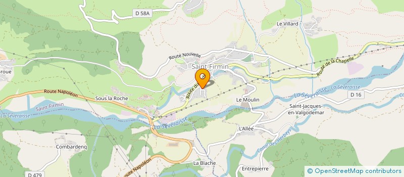 localisation de l'entreprise CONSIGLIO DA ROCHA à SAINT-FIRMIN