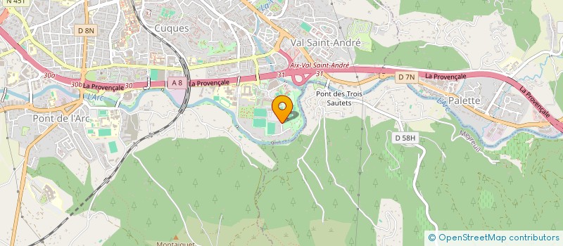 localisation de l'entreprise CONSILACT SAS à AIX-EN-PROVENCE