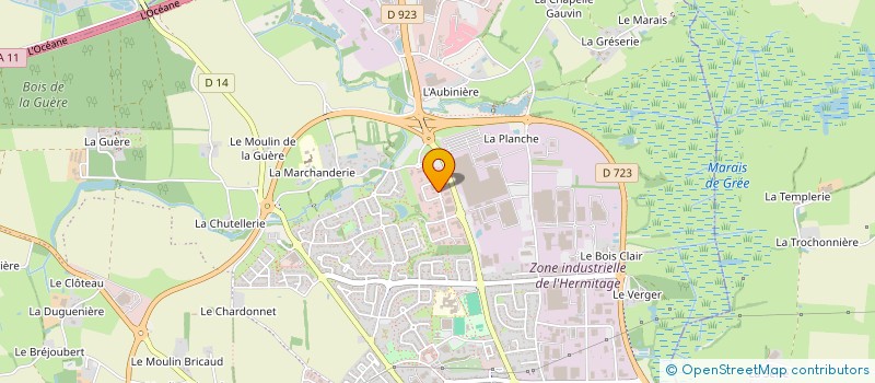 localisation de l'entreprise CONSILIA EXPERTISE  ANCENIS-SAINT-GEREON