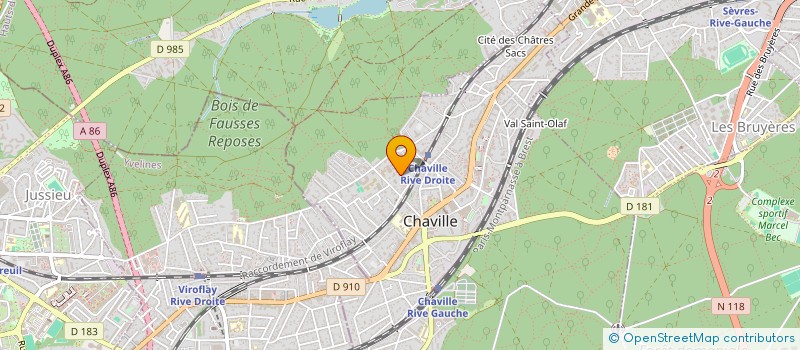 localisation de l'entreprise CONSILIANCE à CHAVILLE