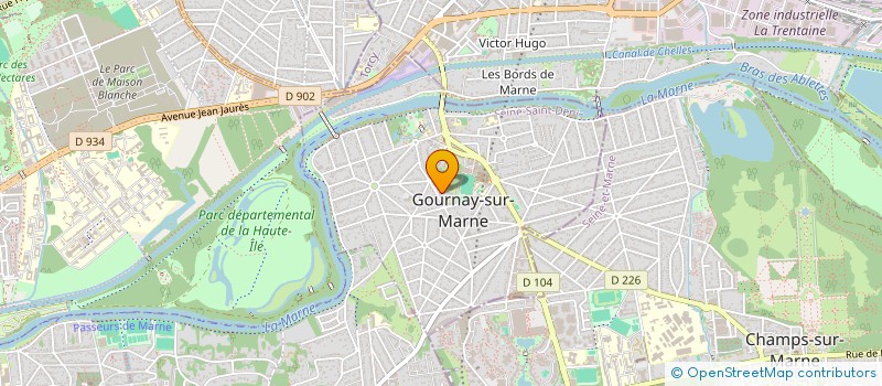 localisation de l'entreprise CONSILIIS INFORMATICA  GOURNAY-SUR-MARNE