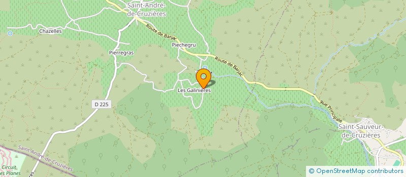 localisation de l'entreprise CONSILIO à SAINT-ANDRE-DE-CRUZIERES