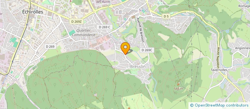 localisation de l'entreprise CONSILIOR MAGISTER  BRESSON