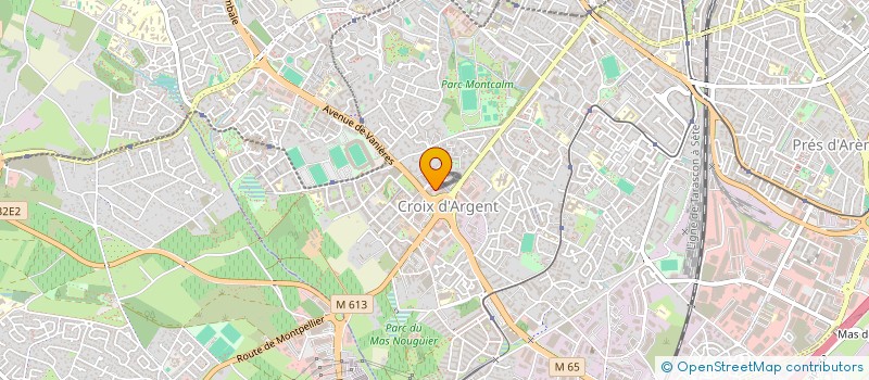 localisation de l'entreprise CONSILIUM à MONTPELLIER