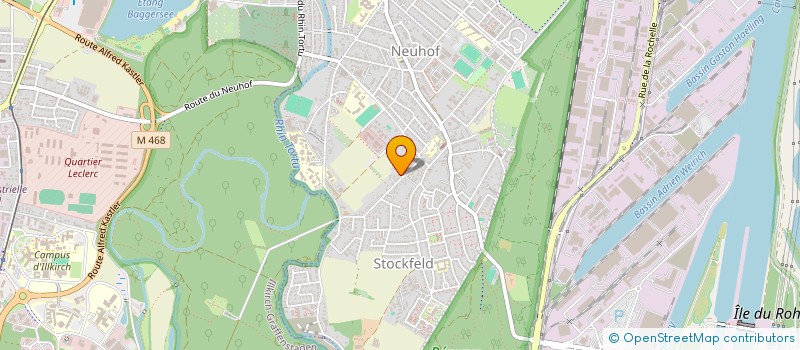 localisation de l'entreprise CONSILIUM à STRASBOURG