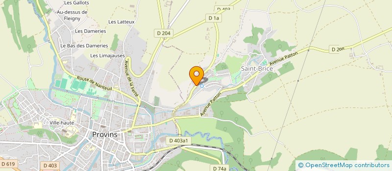 localisation de l'entreprise CONSILIUM  SAINT-BRICE