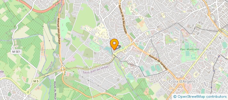 localisation de l'entreprise CONSILIUM ASSOCIES à MONTPELLIER