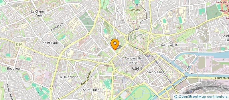 localisation de l'entreprise CONSILIUM EXPERTISE à CAEN