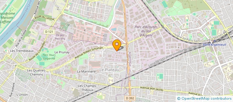 localisation de l'entreprise CONSILIUM NT à SARTROUVILLE