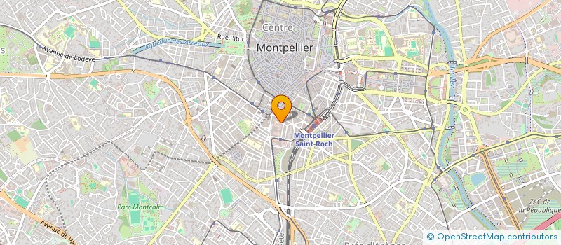 localisation de l'entreprise CONSISTOIRE REGION LANGUEDOC ROUSSILLON à MONTPELLIER
