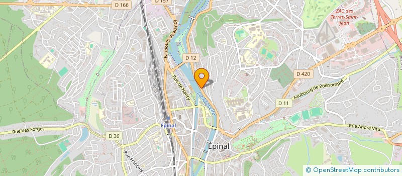 localisation de l'entreprise CONSO.COOP  LA REMAUDIERE