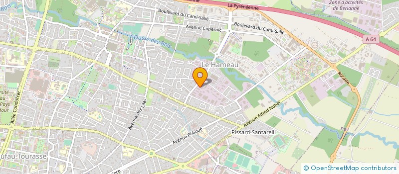 localisation de l'entreprise CONSO- DIRECT à PAU