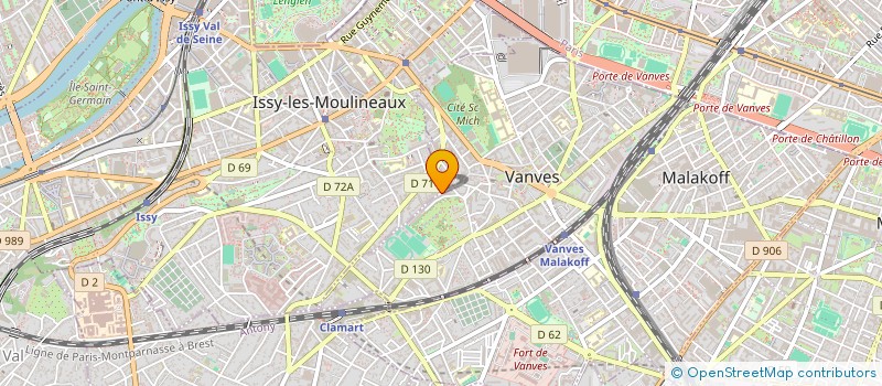 localisation de l'entreprise CONSO-LUTION à VANVES