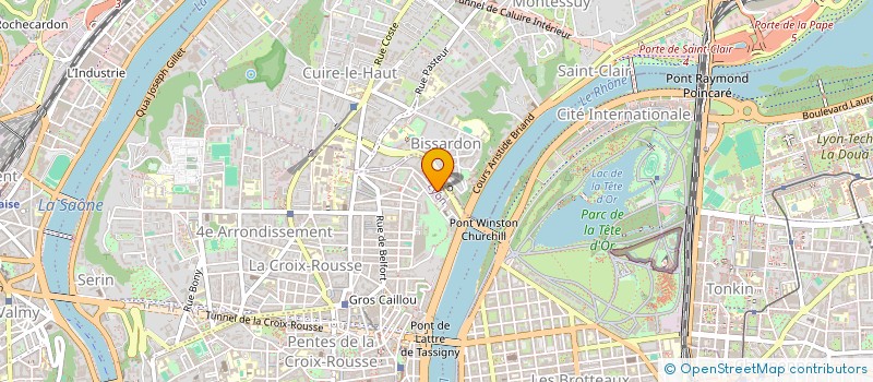 localisation de l'entreprise CONSODEFENSE à LYON