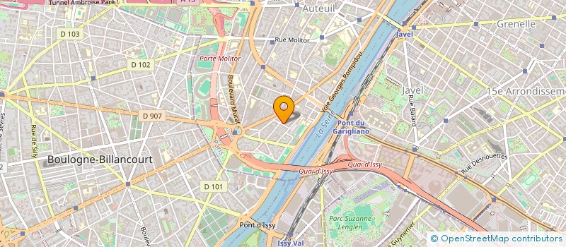 localisation de l'entreprise CONSODIF  PARIS