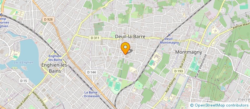 localisation de l'entreprise CONSOL IT à DEUIL-LA-BARRE