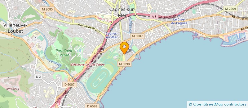 localisation de l'entreprise CONSOL PLUS GAME'S à CAGNES-SUR-MER