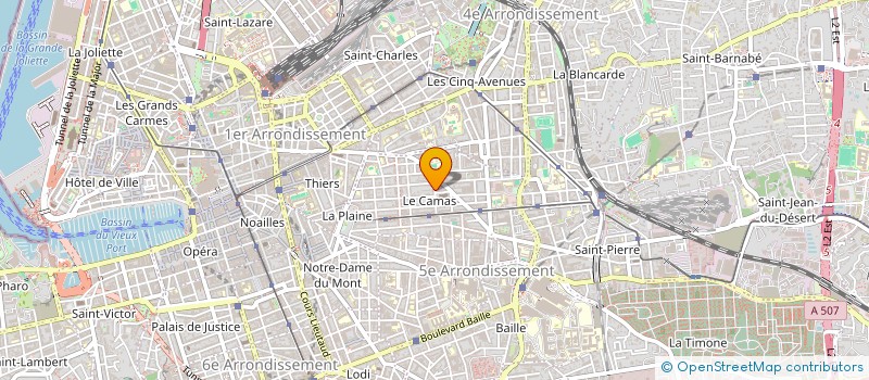 localisation de l'entreprise CONSOLAT 22 à MARSEILLE