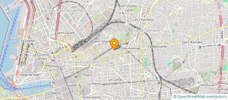 localisation de l'entreprise CONSOLAT2  MARSEILLE