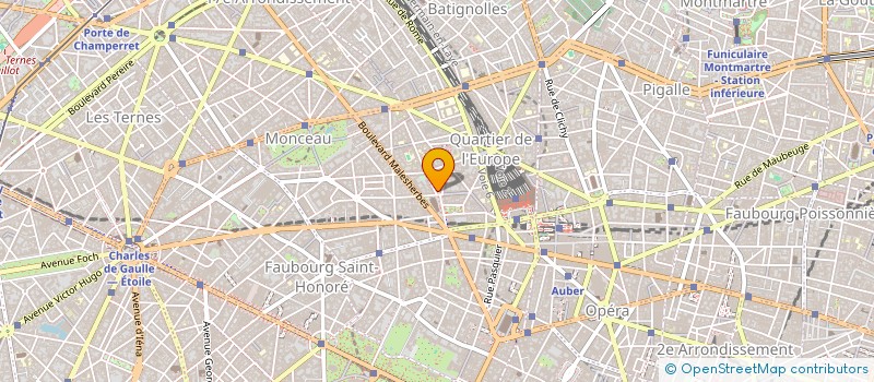 localisation de l'entreprise CONSOLIS FINANCE  PARIS