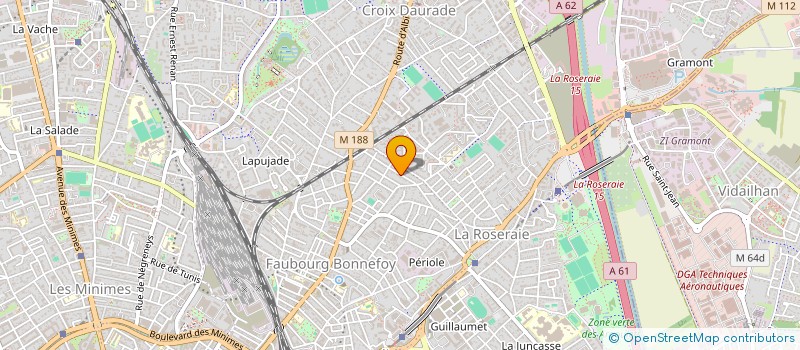 localisation de l'entreprise CONSOMACTION à TOULOUSE