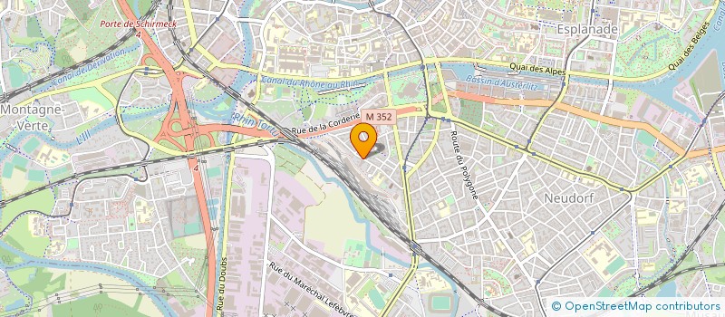 localisation de l'entreprise CONSOMADISK EST à STRASBOURG