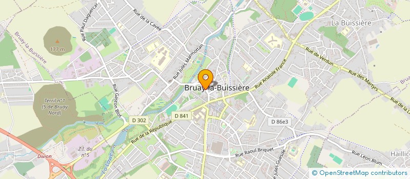 localisation de l'entreprise CONSOMMAT LOG CADRE DE VIE ASS BRUAYSIS à BRUAY-LA-BUISSIERE