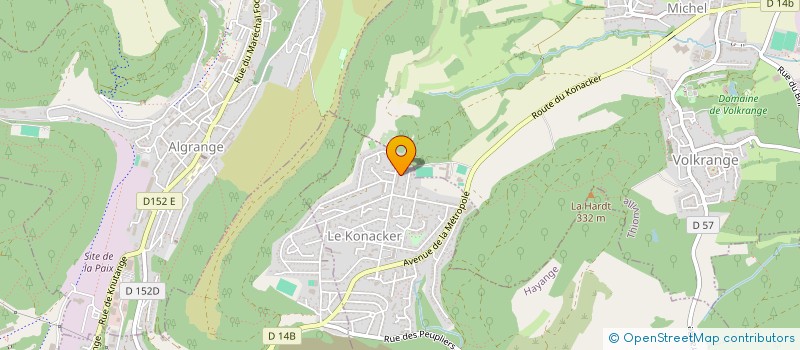 localisation de l'entreprise CONSOMMATION LOGEMENT ET CADRE DE VIE à HAYANGE