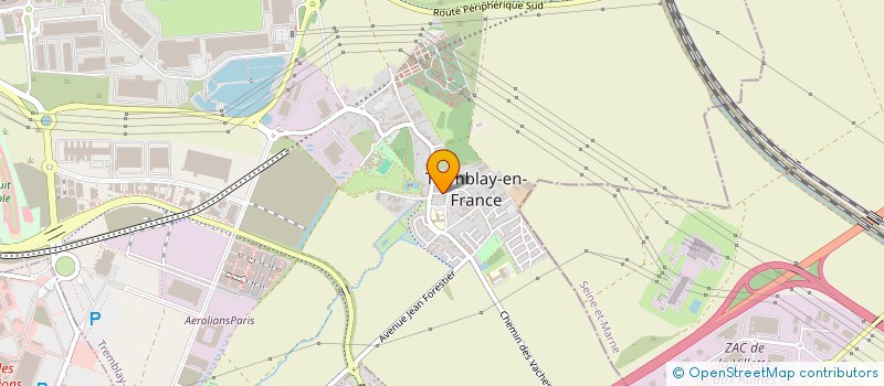 localisation de l'entreprise CONSOMMATION, LOGEMENT ET CADRE DE VIE. ASSOCIATION DE DEFENSE DES LOCATAIRES DE TREMBLAY EN FRANCE. à TREMBLAY-EN-FRANCE