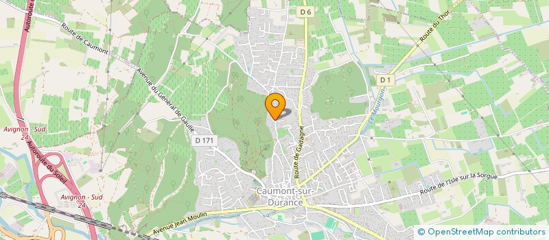 localisation de l'entreprise CONSOMMER JUSTE à CAUMONT-SUR-DURANCE