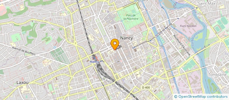 localisation de l'entreprise CONSONANCE  NANCY