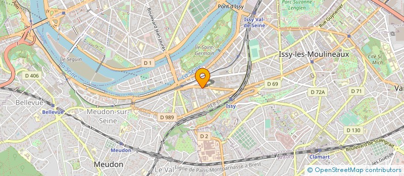localisation de l'entreprise CONSONAUTE à ISSY-LES-MOULINEAUX