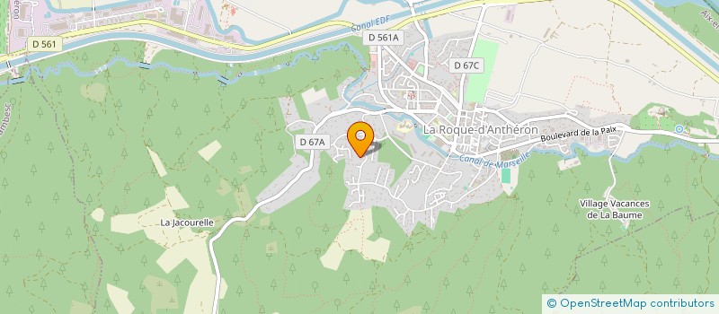 localisation de l'entreprise CONSOPLUS ECO à LA ROQUE-D'ANTHERON