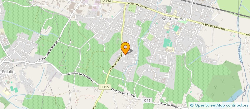 localisation de l'entreprise CONSOPRINT  SAINT-LOUBES