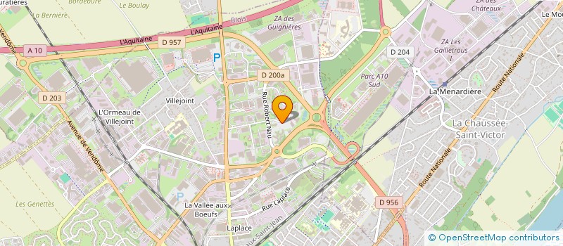 localisation de l'entreprise CONSOPROTEC  BLOIS